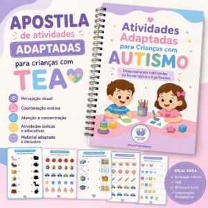 Apostila de Atividades para Crianças com TEA – Educação Infantil